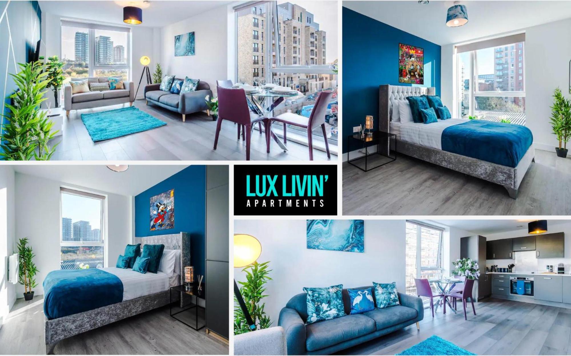Lux Livin' Apartments - Luxury 5 Bed Apartment Manchester City Centre Экстерьер фото