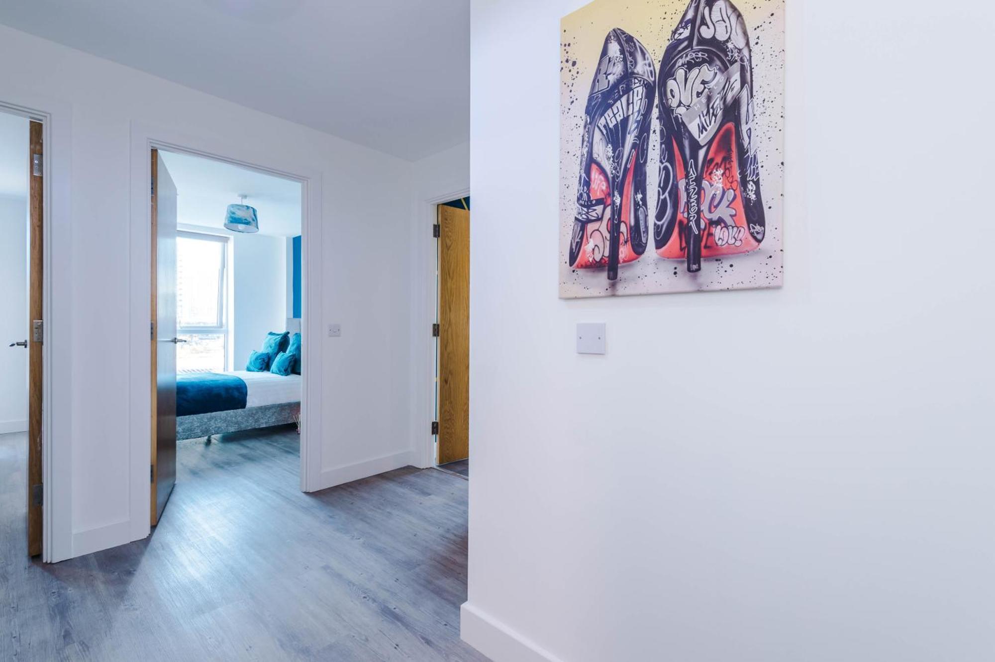Lux Livin' Apartments - Luxury 5 Bed Apartment Manchester City Centre Экстерьер фото
