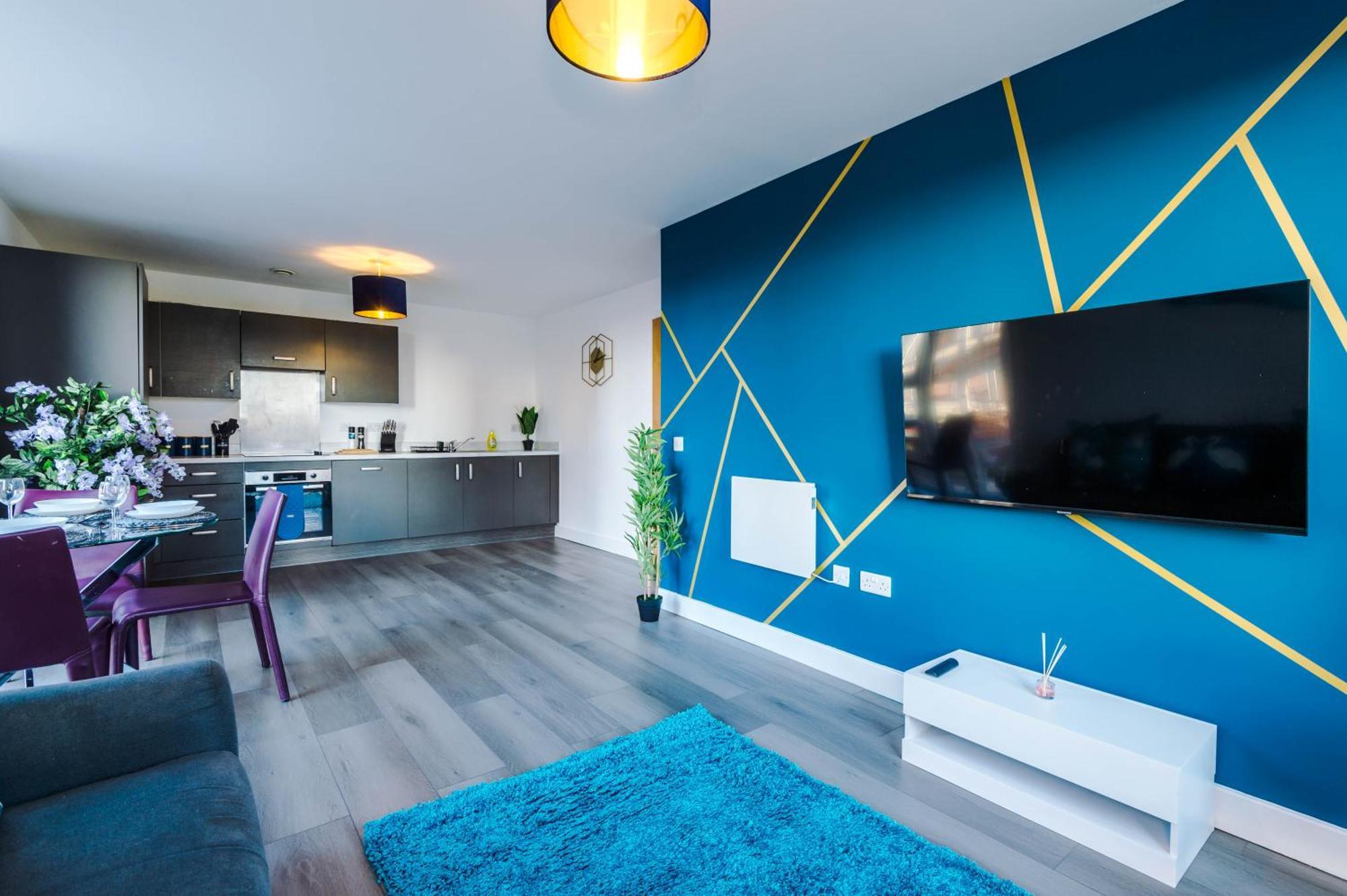Lux Livin' Apartments - Luxury 5 Bed Apartment Manchester City Centre Экстерьер фото